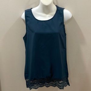 Royal Standard dark blue/teal shirt - size small